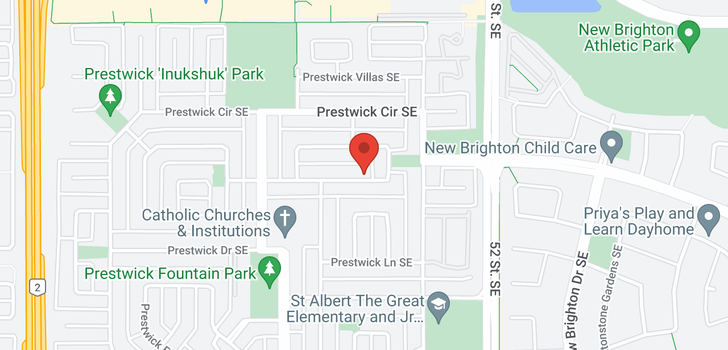 map of 267 Prestwick Heights SE